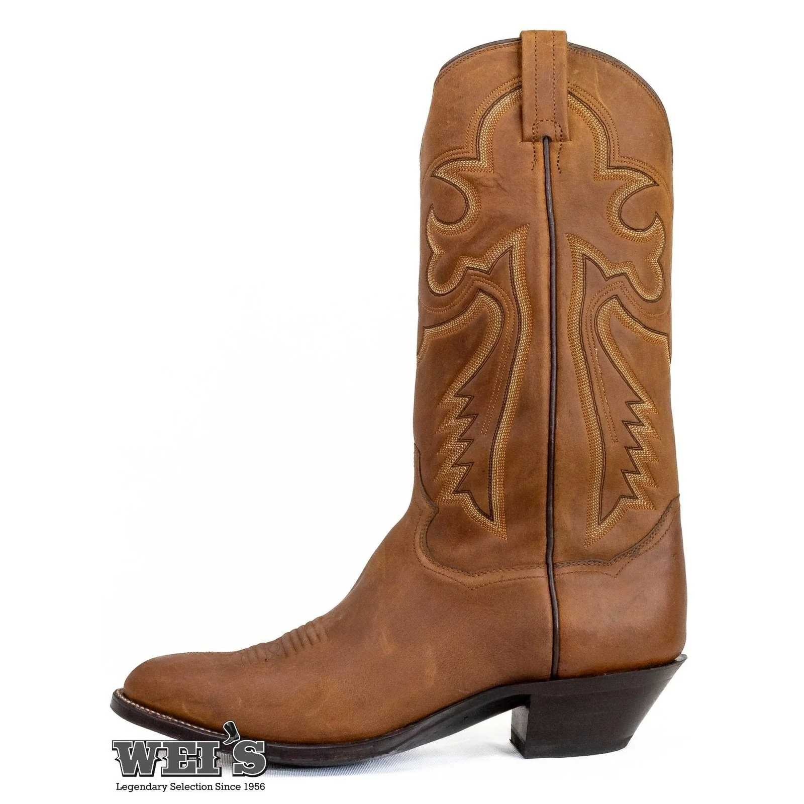 Panhandle Slim Men's Cowboy Boots 13" Cowhide R-toe - Image 3
