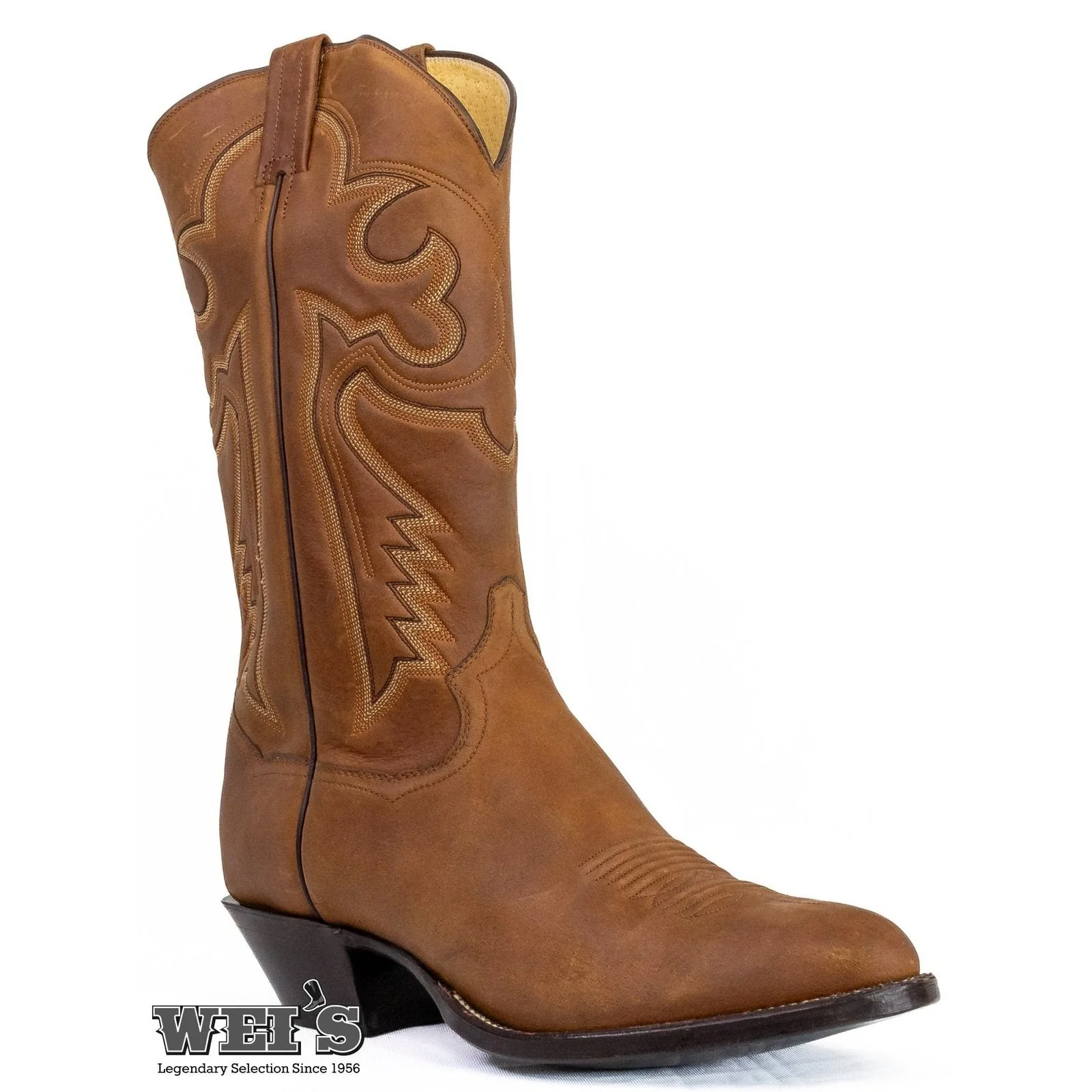 Panhandle Slim Men's Cowboy Boots 13" Cowhide R-toe - Image 5