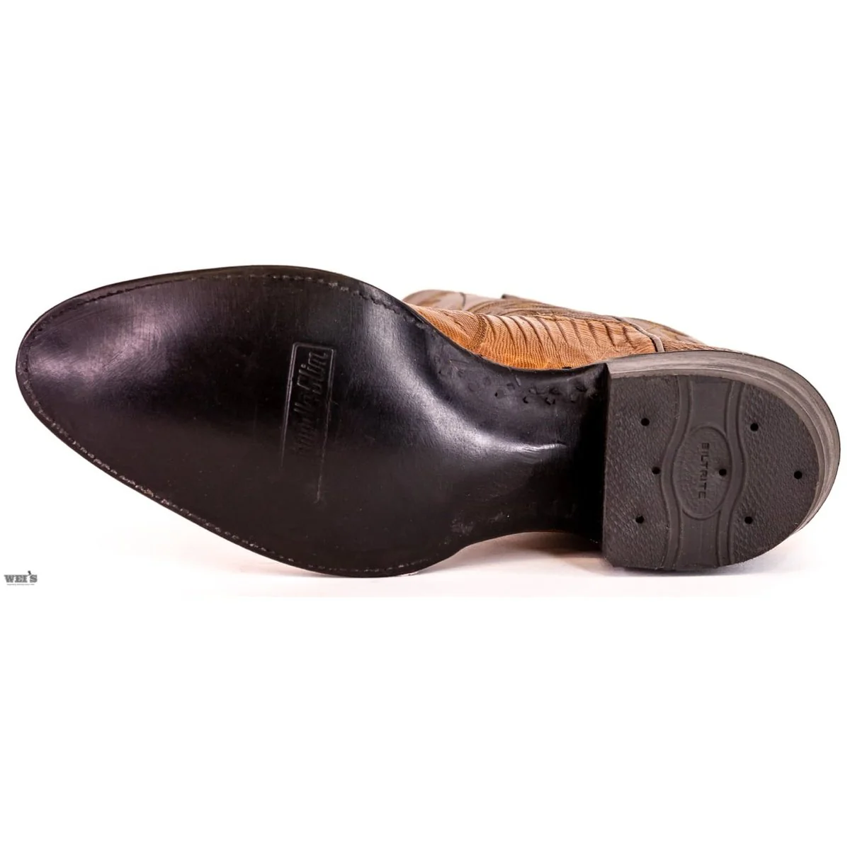 Panhandle Slim Men's Cowboy Boots 14" Exotic Lizard Cowboy Heel R Toe 7-LIZARD - Image 4