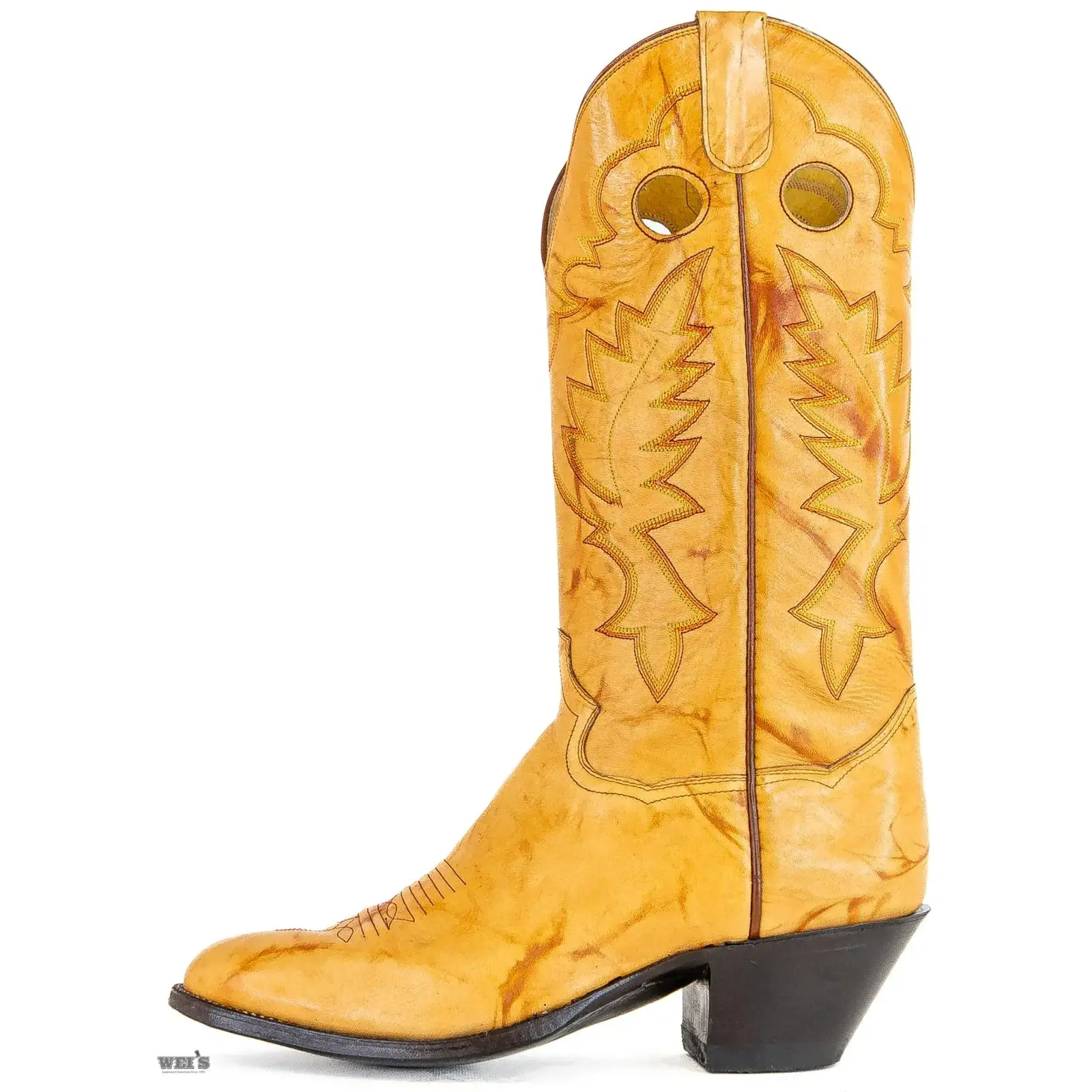Panhandle Slim Men's Cowboy Boots 14" Yip Cowboy Heel R Toe Blaze - Image 3
