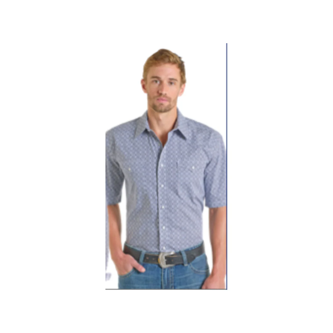 Panhandle Slim Men's Short Sleeve Snap Shirt