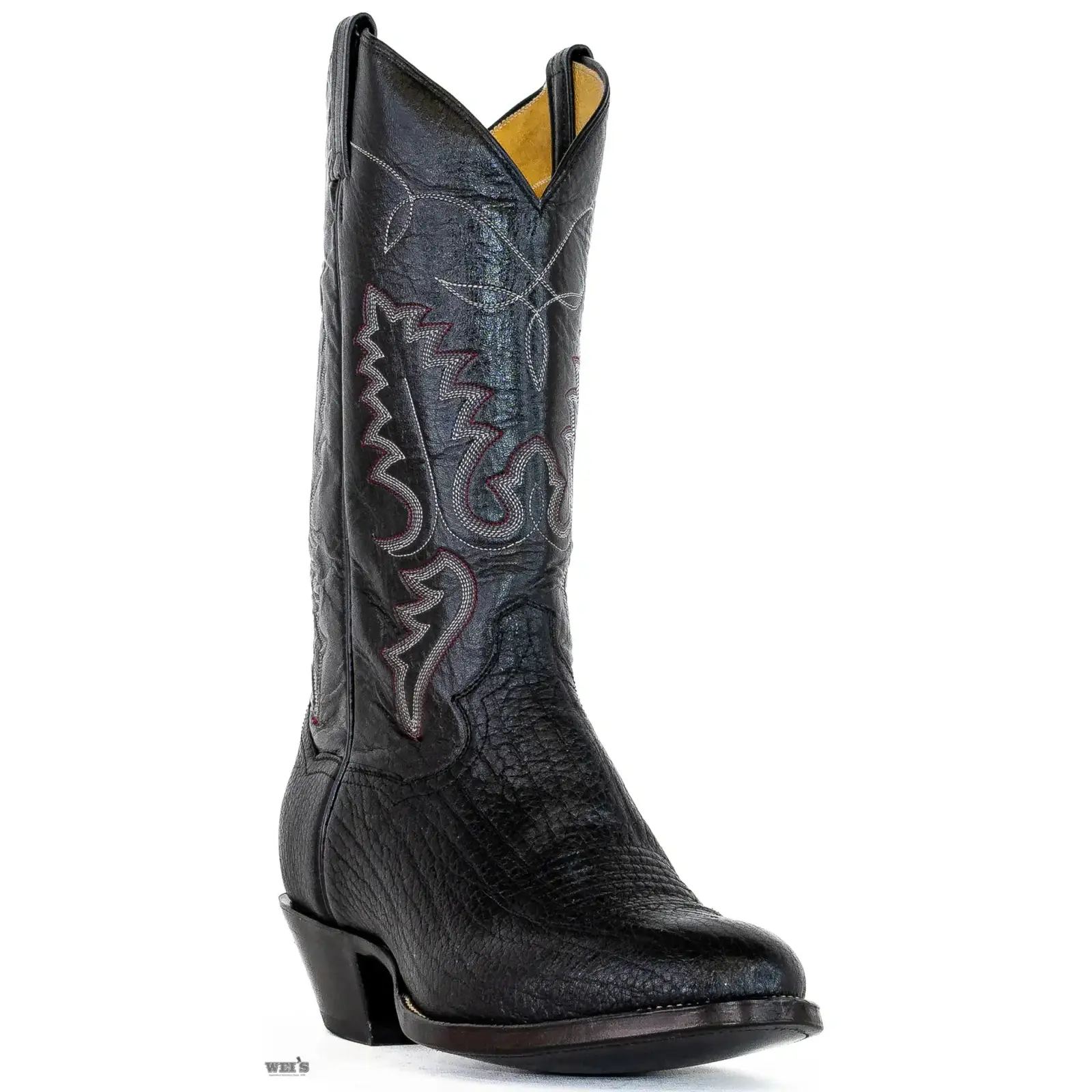 Panhandle Slim/Sanders Men's Cowboy Boots 13" Bull Cowboy Heel R Toe - Image 4
