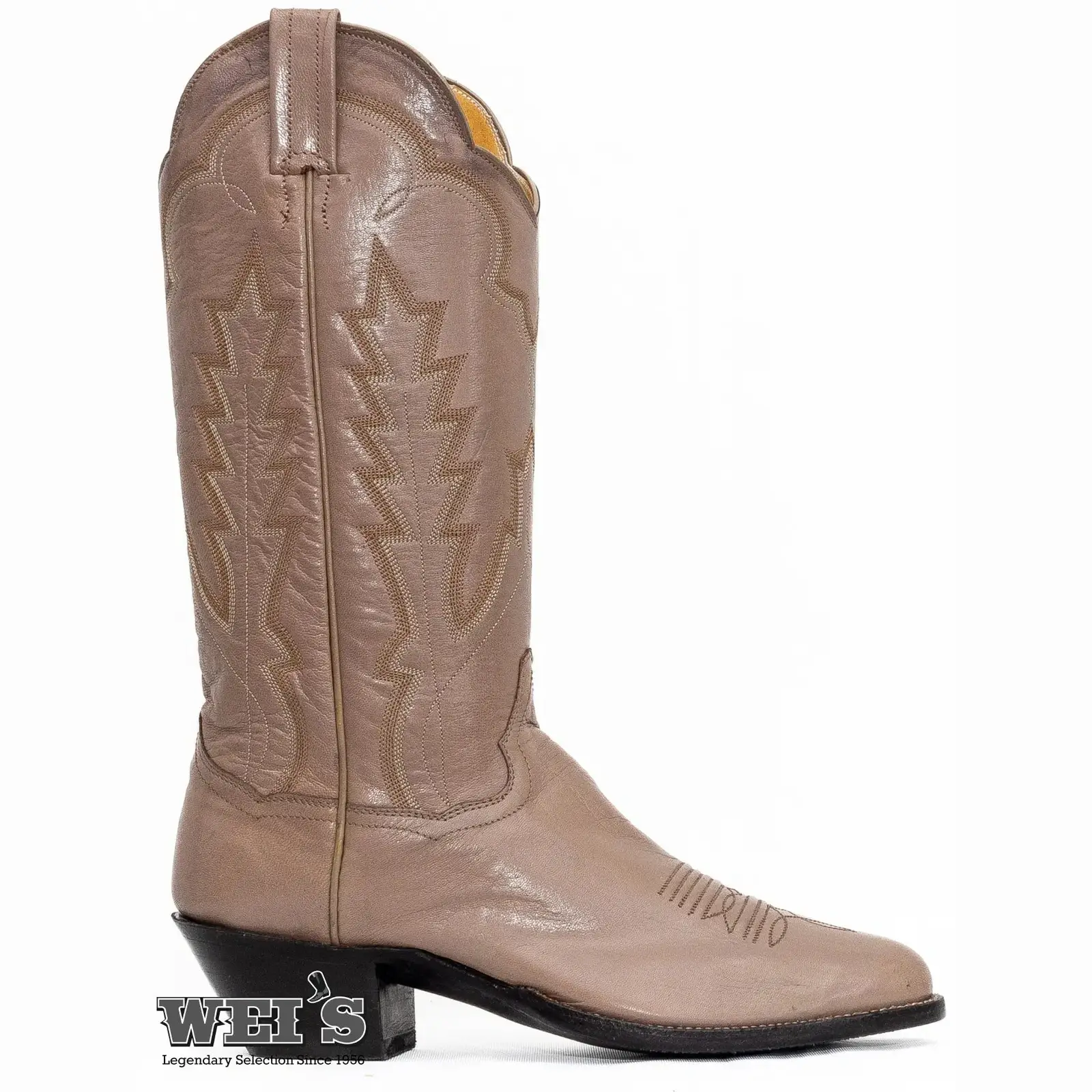Panhandle Slim Women's Cowgirl Boots 13" Cowhide R-Toe - Image 4