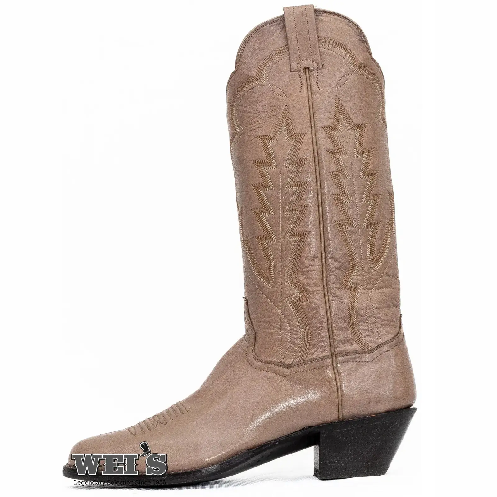 Panhandle Slim Women's Cowgirl Boots 13" Cowhide R-Toe - Image 6