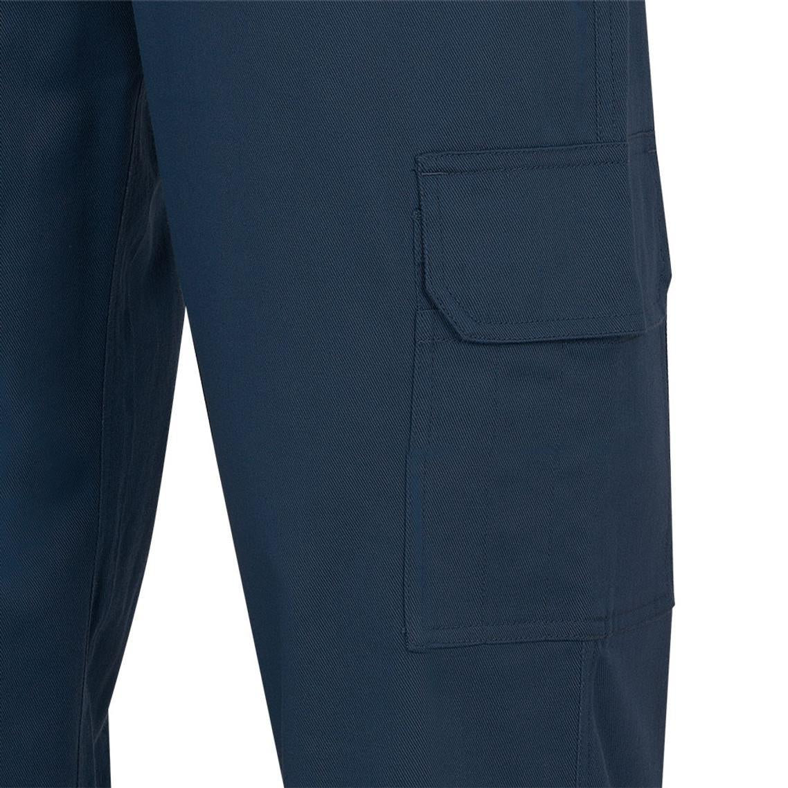 Pioneer Men's FR-Tech® Flame Resistant Safety Cargo Pants with Strtech® Tape - Navy - Image 3