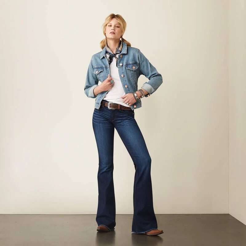 R.E.A.L. Perfect Rise Yrises Flare Jean-CLEARANCE - Image 3