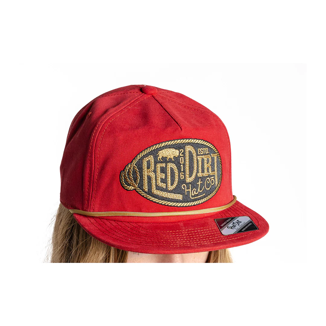Red Dirt Hat Co Ole' Hondo Red Cap - Image 2