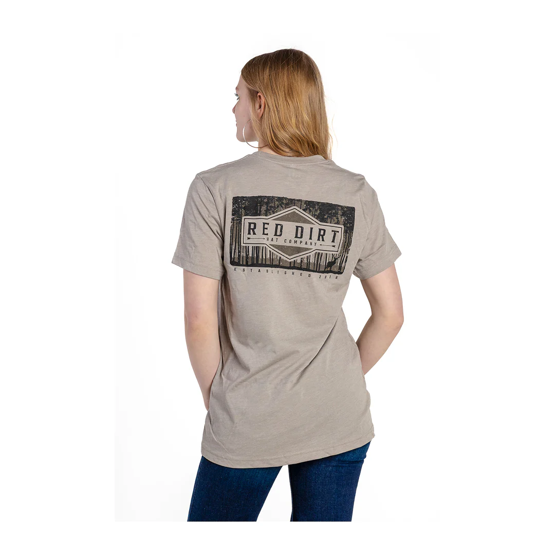 Red Dirt Hat Co Unisex Stone Forest Scene Graphic T-Shirt - Image 2