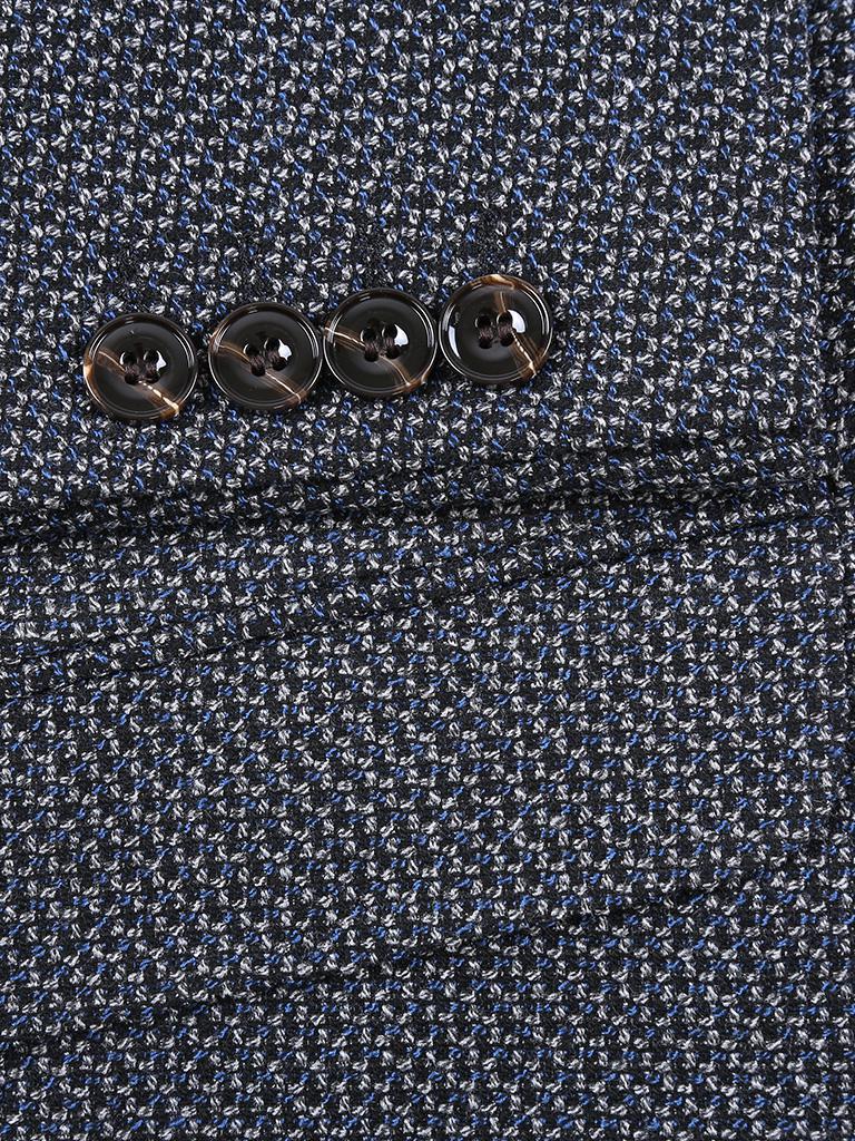 Renoir Men's Heather Blue Sycamore Blazer - Image 3