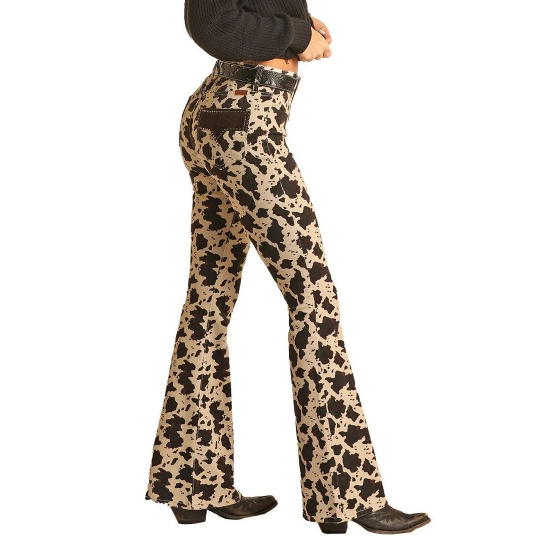 Rock And Roll Women's High Rise Stretch Flare Jeans - Image 2