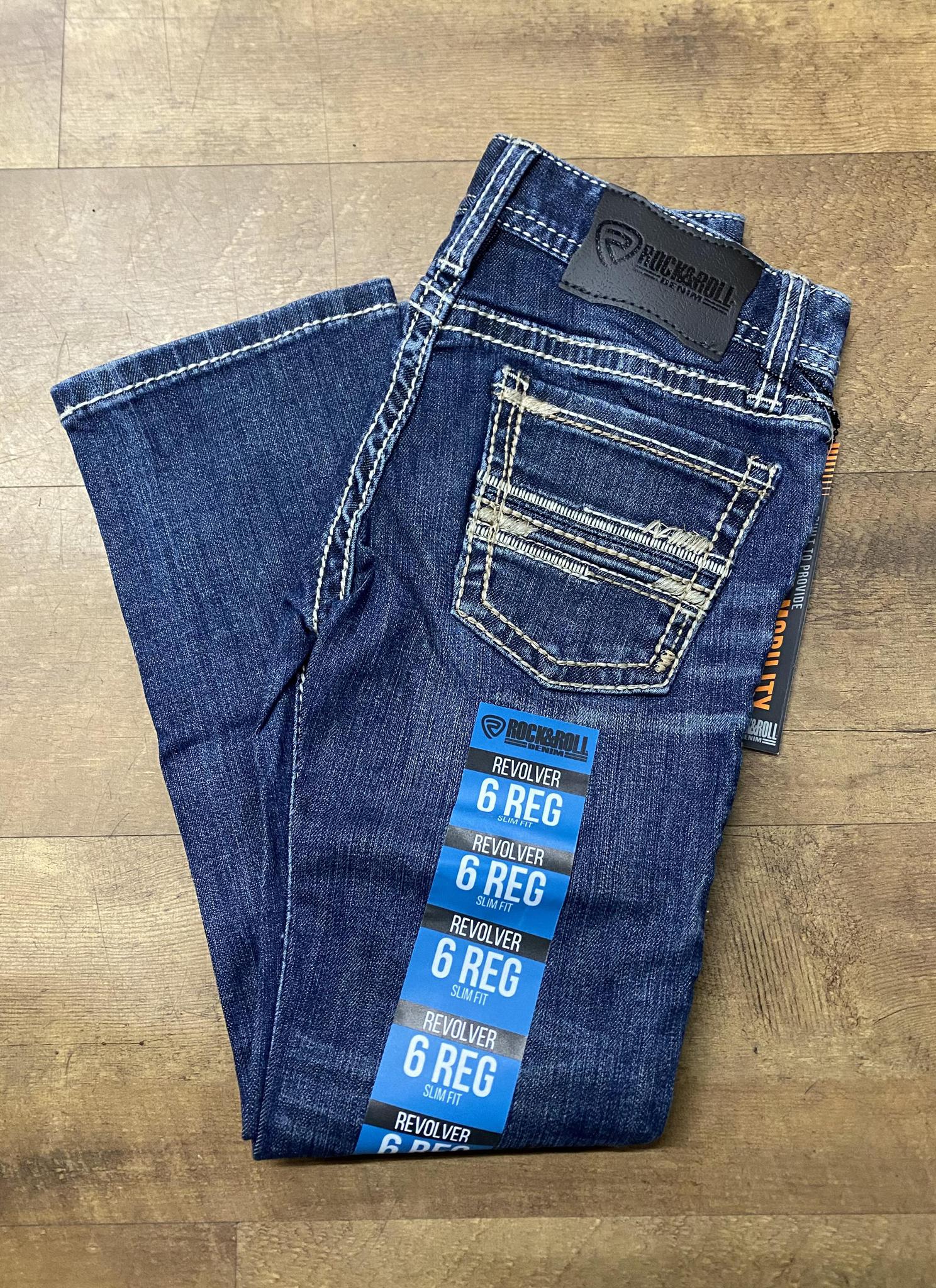 Rock & Roll Boy's Revolver Slim Fit Jean - Image 4