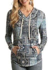 Rock & Roll Women’s Drawstring Hoodie - Clearance