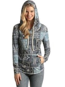 Rock & Roll Women’s Drawstring Hoodie - Clearance - Image 2