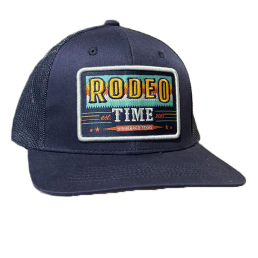Rodeo Time Navy Aztec Ballcap