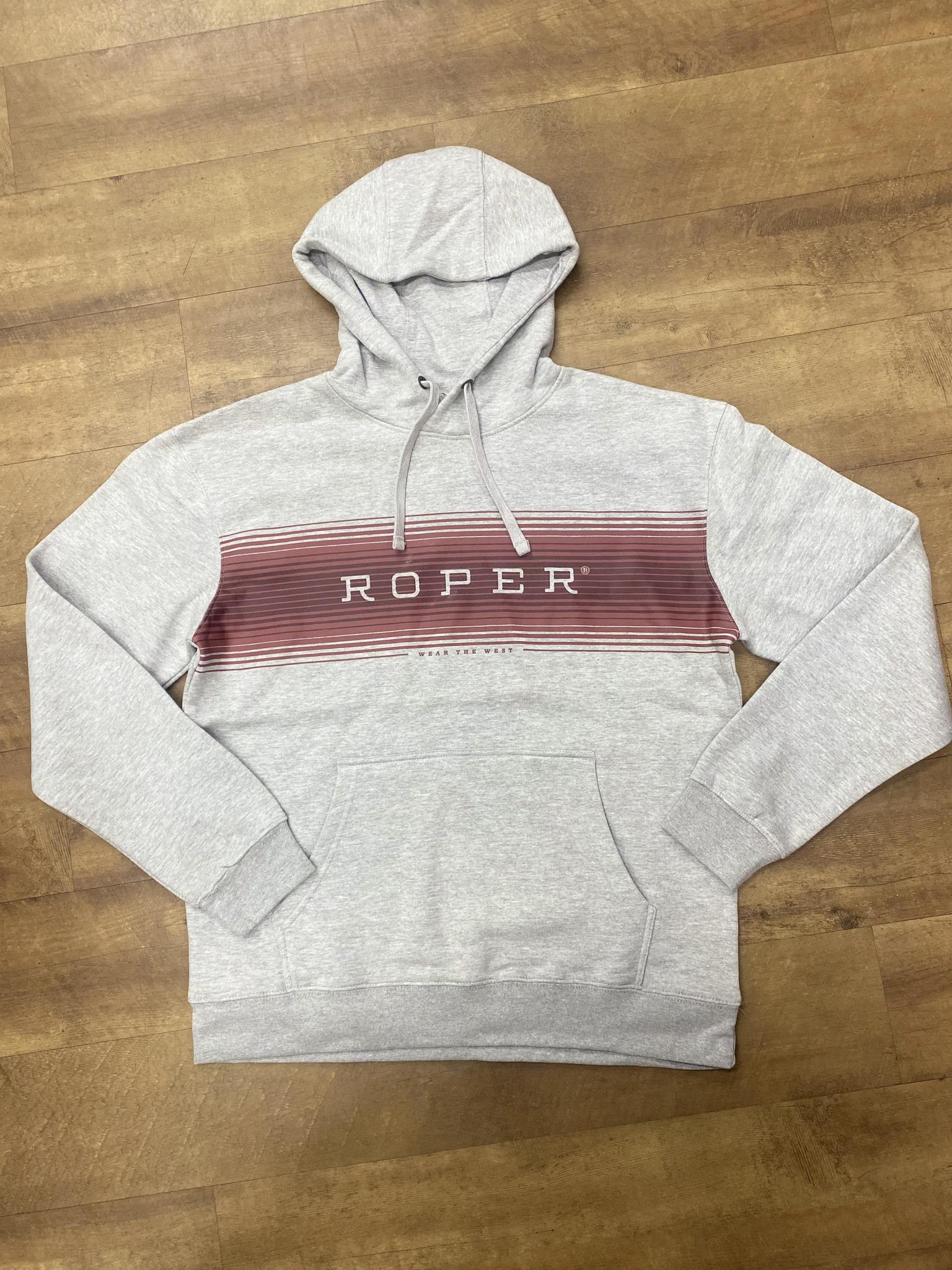 Roper Men's Heather Grey Hoodie