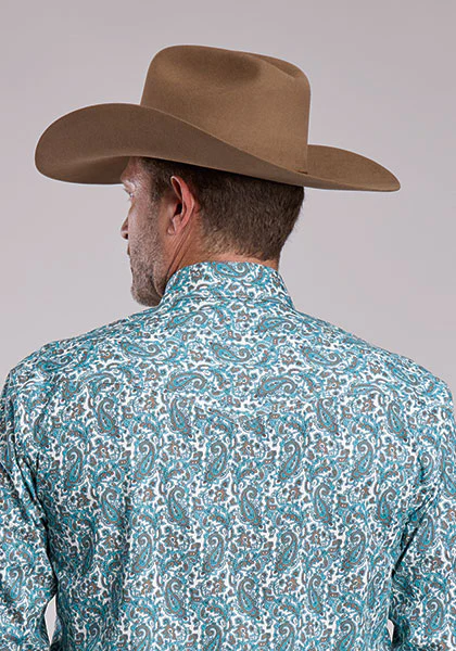 Roper Men's Long Sleeve Shirt- Snaps - Image 3