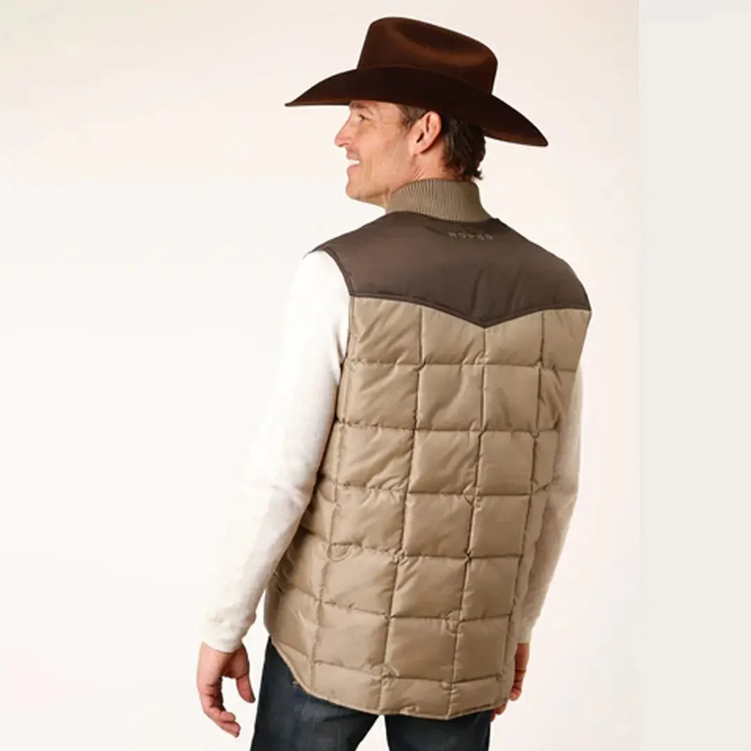 Roper Men's Quilted Poly-filled Vest - CLEARANCE - Image 2