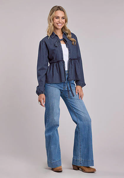 Roper Women's Dark Denim Jacket - Image 2