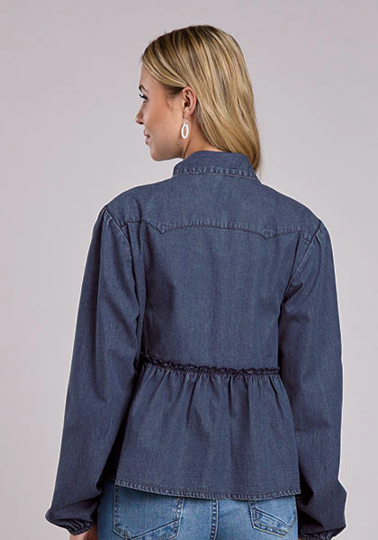 Roper Women's Dark Denim Jacket - Image 3