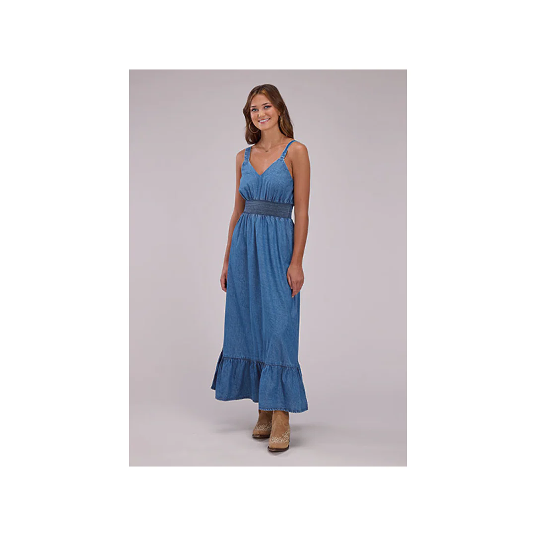 Roper Women's Denim Maxi Dress