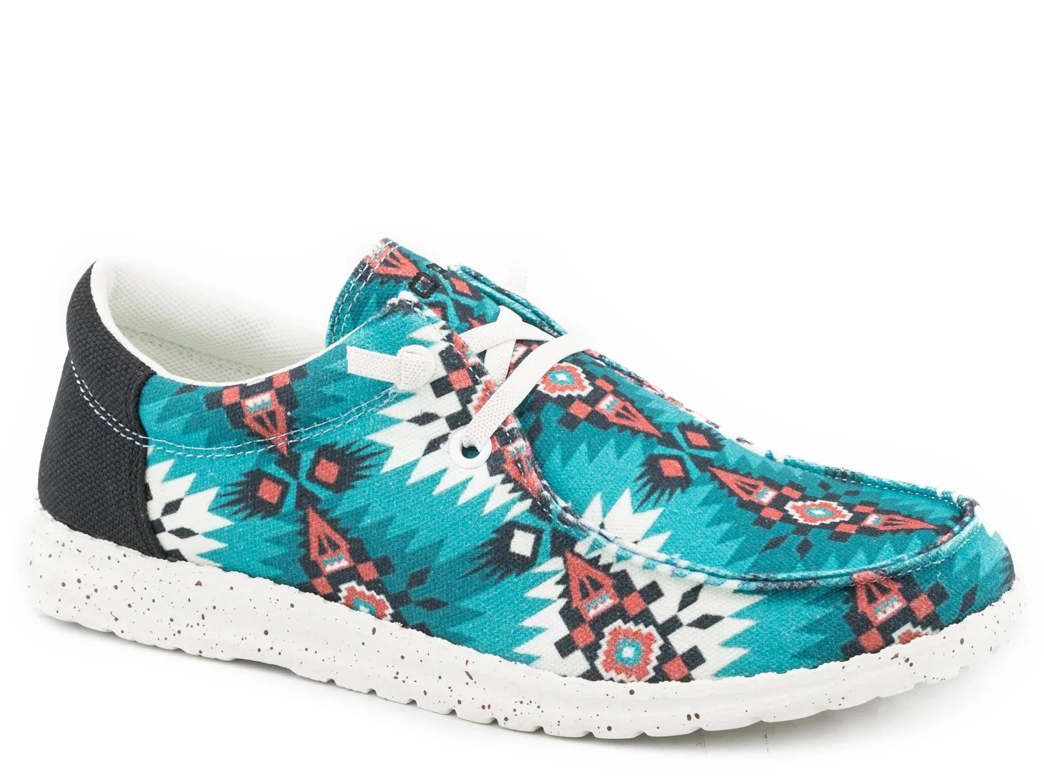 Roper Women's Hang Loose Aztec Fabric Casual Shoe - Image 26