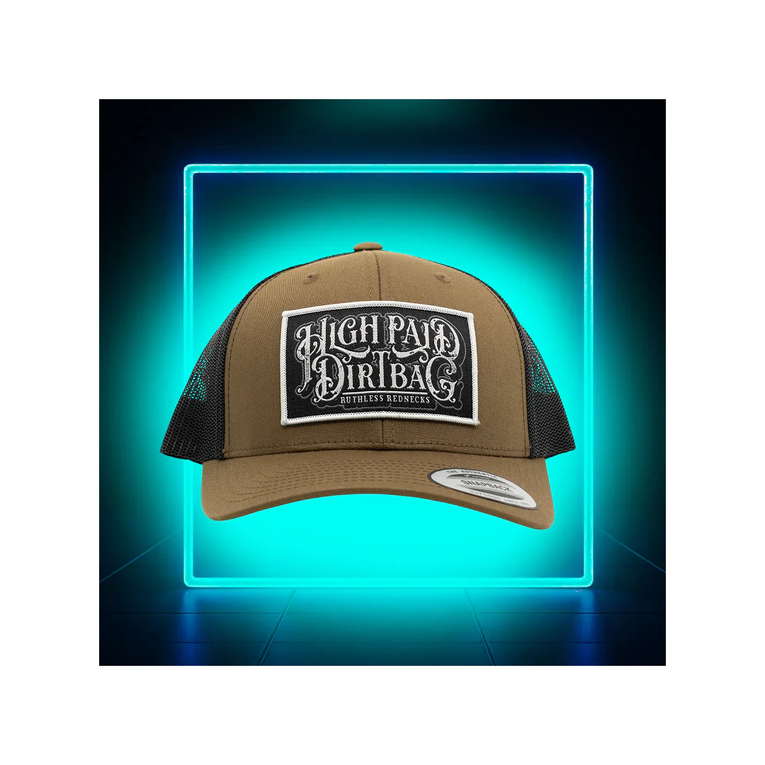 Ruthless Rednecks Gunsmoke Curved Brim Coyote Hat