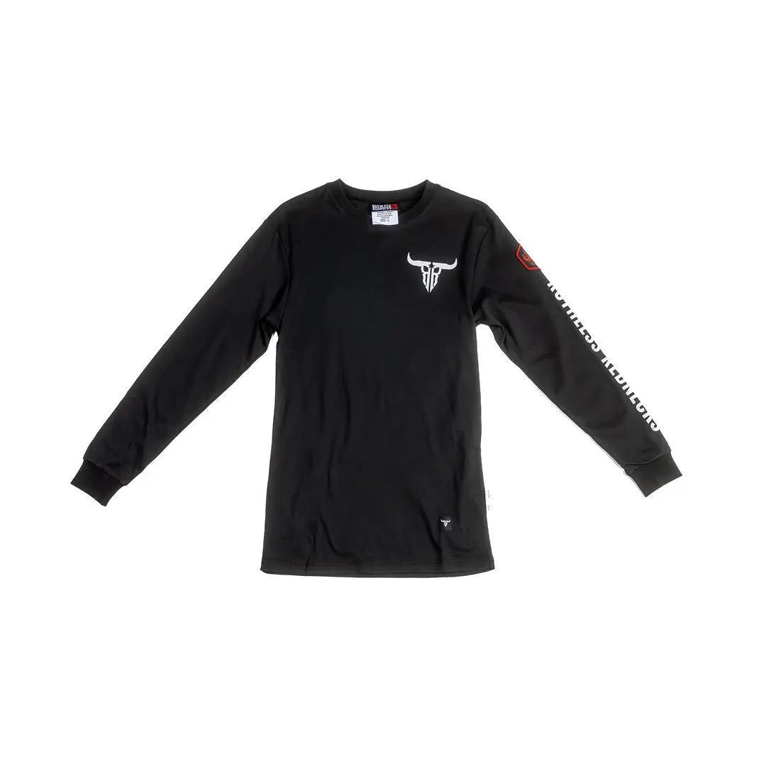 Ruthless Rednecks Men's Skull Cap Fire Resistant Long Sleeve Shirt - Image 2