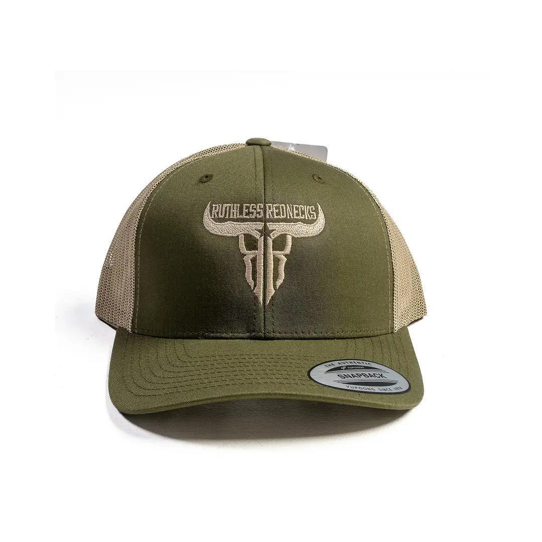 Ruthless Rednecks Raw Talent Curved Brim Moss Hat - Image 2