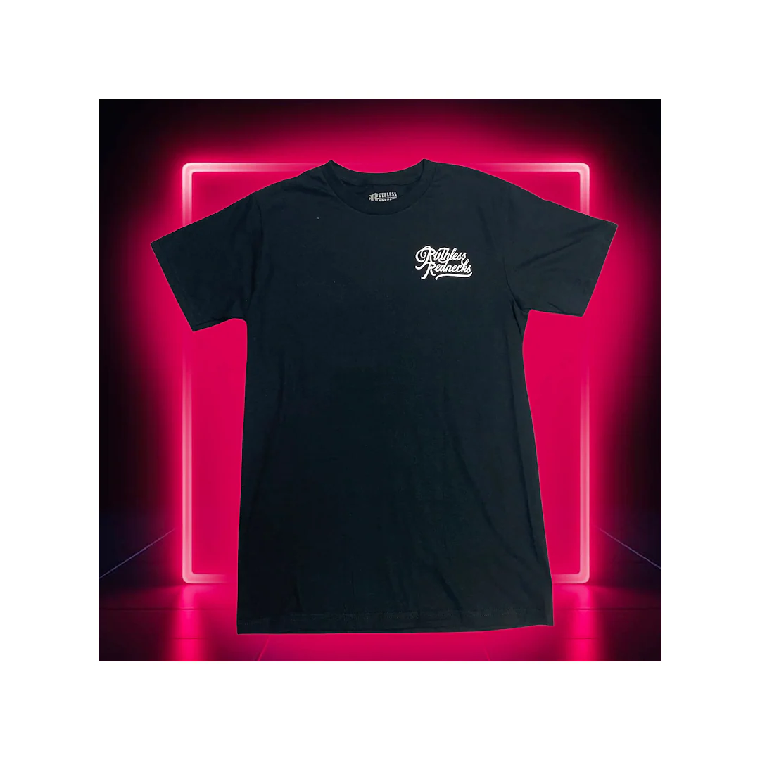 Ruthless Rednecks Whiskey Short Sleeve T-Shirt Black