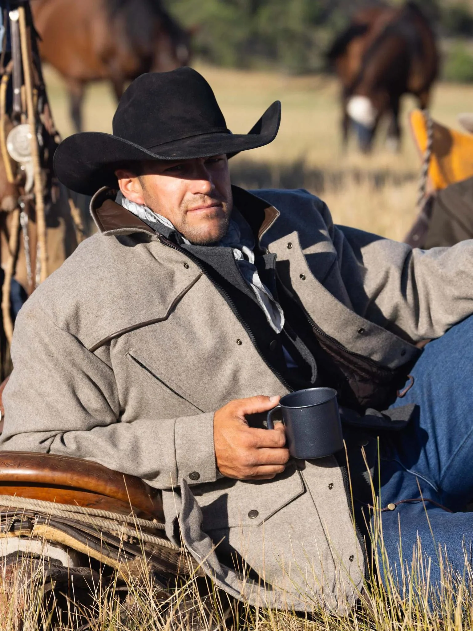 Schaefer Outfitter Men's Cattle King Wool Jacket