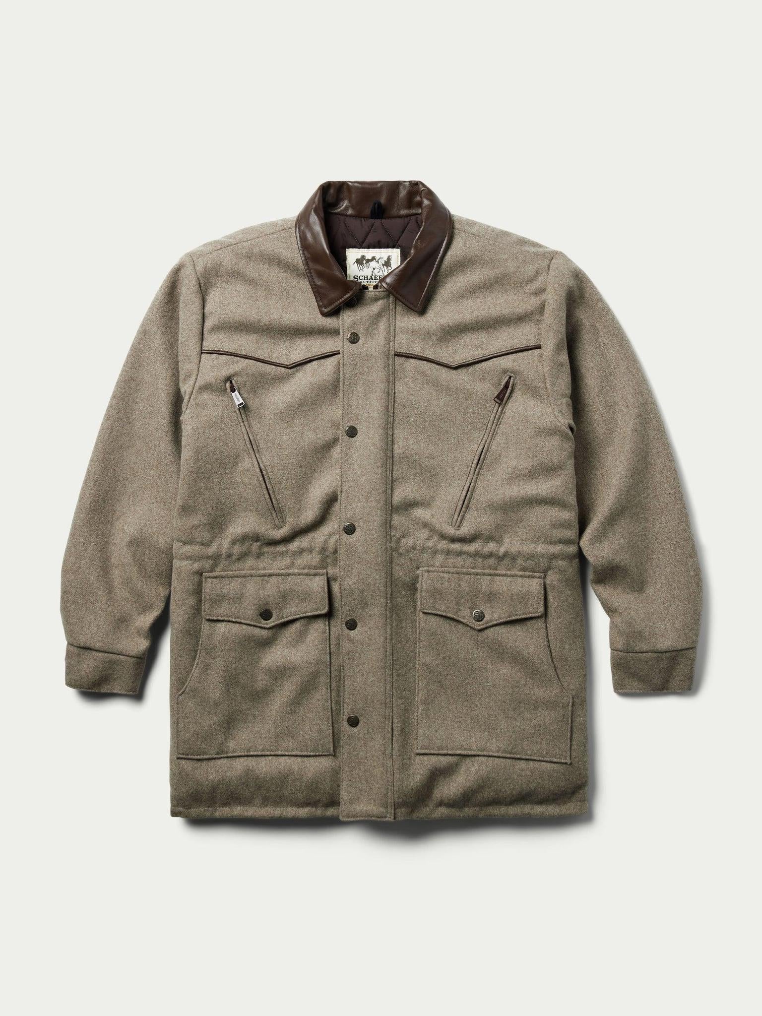 Schaefer Outfitter Men's Cattle King Wool Jacket - Image 2