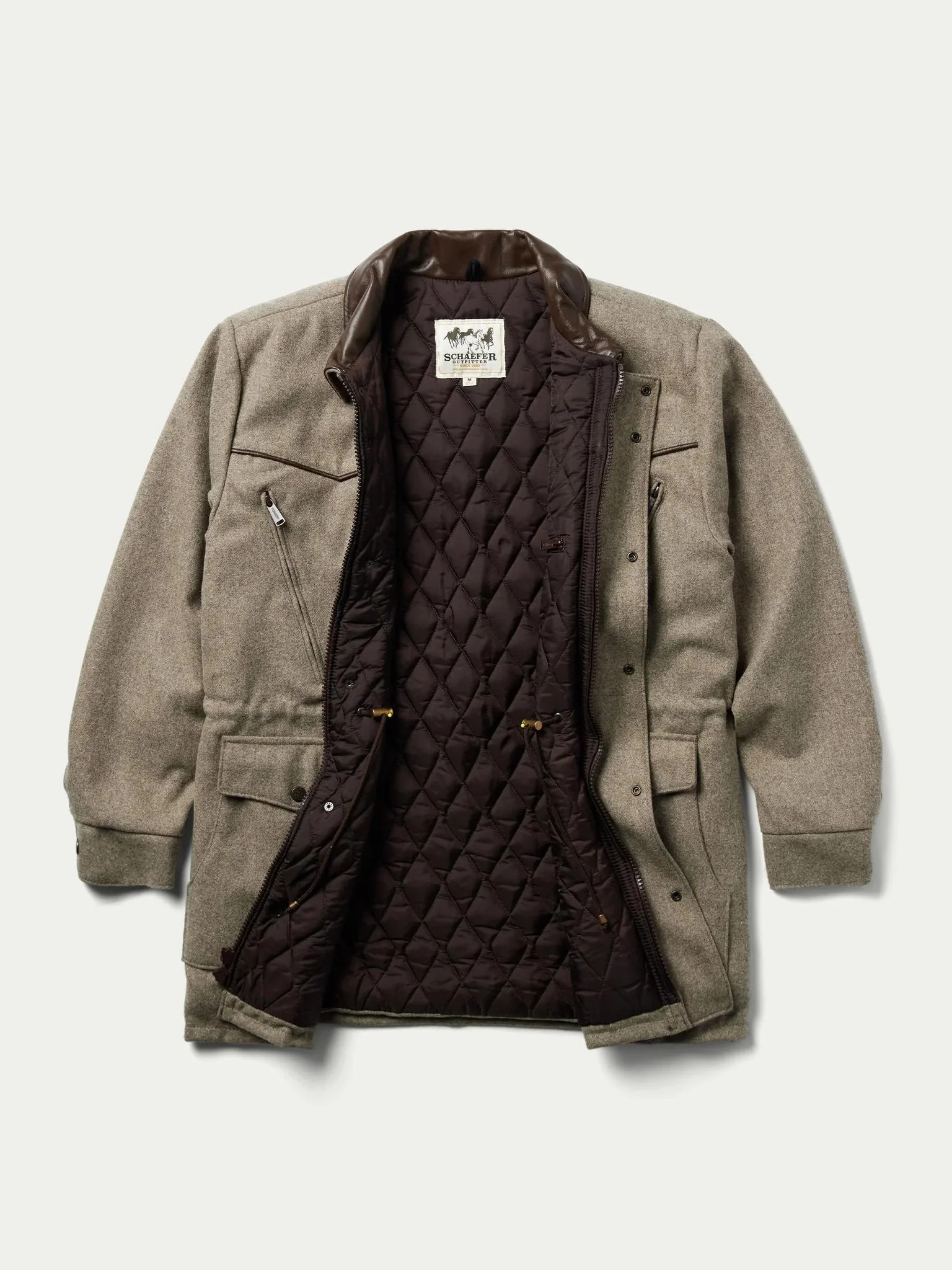 Schaefer Outfitter Men's Cattle King Wool Jacket - Image 3