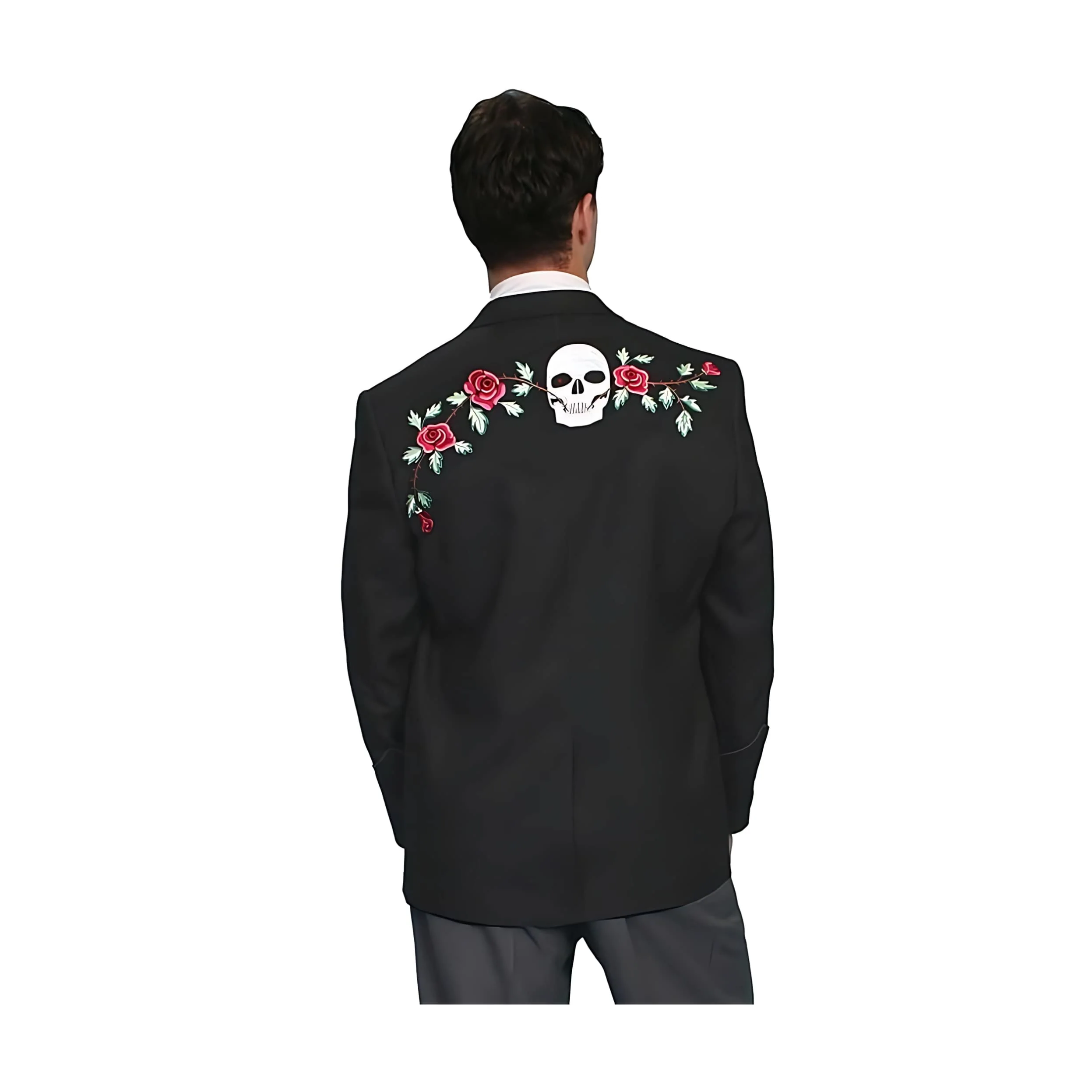 Scully Men's Sport Jacket Skull & Roses - Image 5