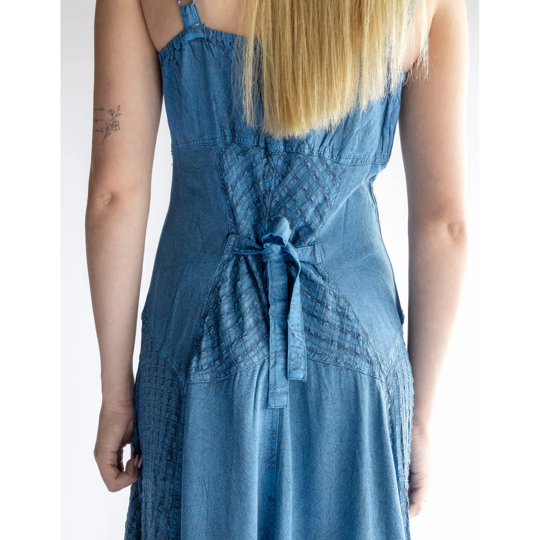 Scully Women's Spaghetti Strap Long Dress Electric Blue - Image 2