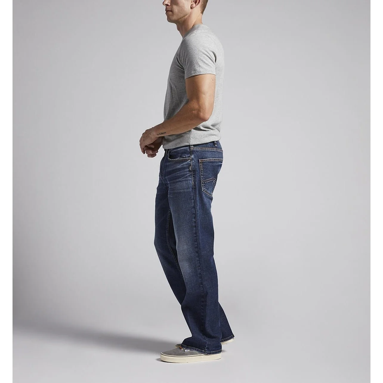 Silver Jeans Men’s Zac Relaxed Fit Straight Leg - Image 3