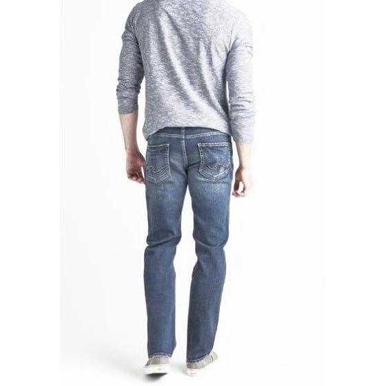 Silver Jeans Men's Allan Classic Fit, Straight Leg -Clearance - Image 2
