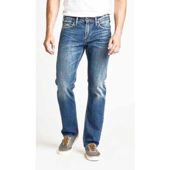 Silver Jeans Men's Allan Low Rise, Classic Fit, Straight Leg -Clearance - Image 3