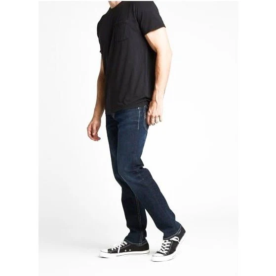 Silver Jeans Men's Eddie Relaxed Fit Tapered Leg - Image 3