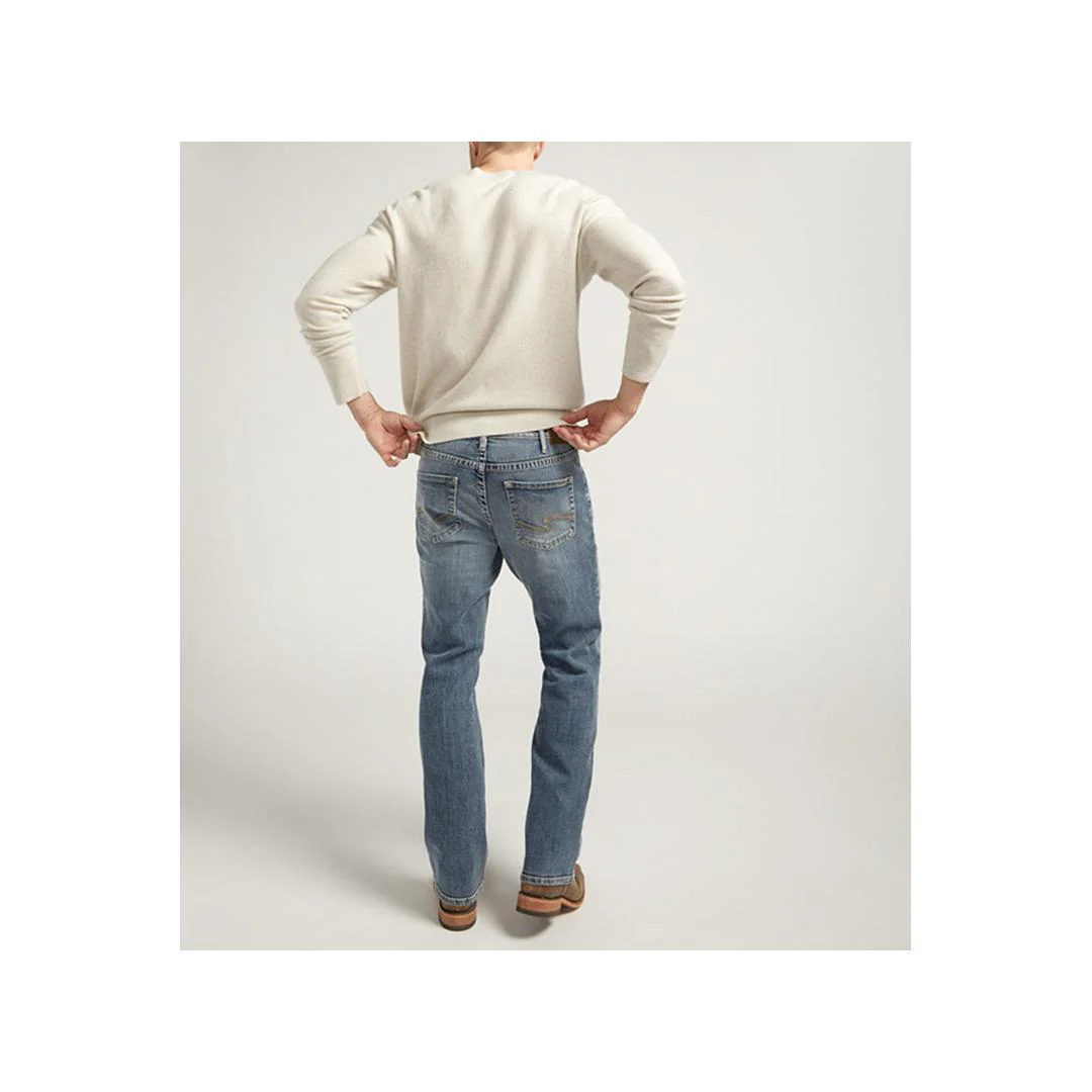Silver Jeans Men's Jace Medium-Dark Indigo Wash - Image 2