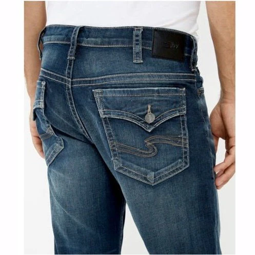 Silver Jeans Men's Zac Relaxed Fit Straight Leg -Clearance - Image 4