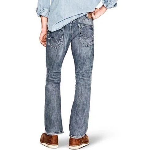 Silver Jeans Men's Zac Relaxed Fit Straight Leg - Image 2