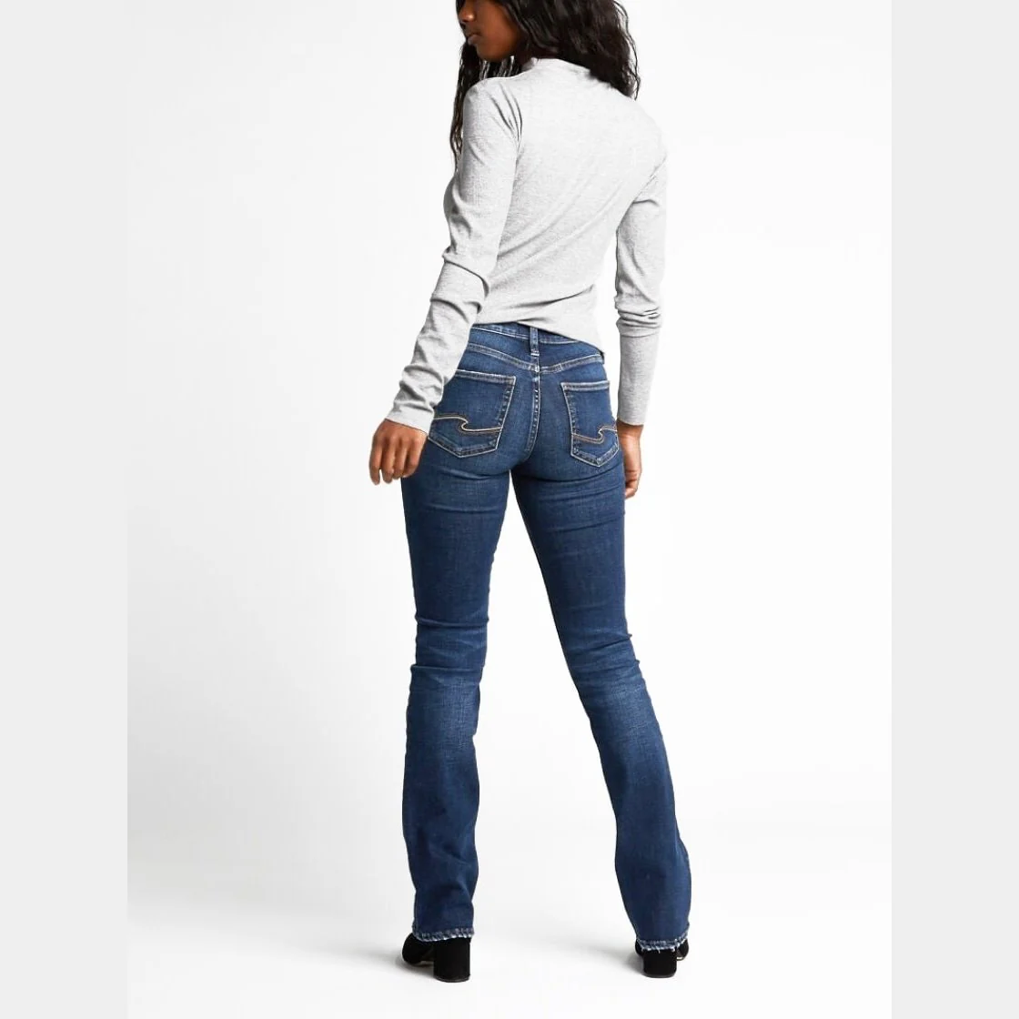 Silver Jeans Aiko Mid-Rise Slim Bootcut Jean Women's - Clearance