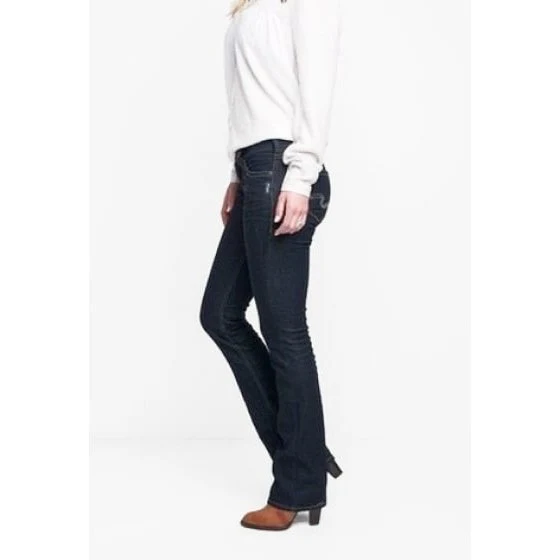 Silver Jeans Women's Suki Mid Rise Slim Fit Boot Cut - Image 3