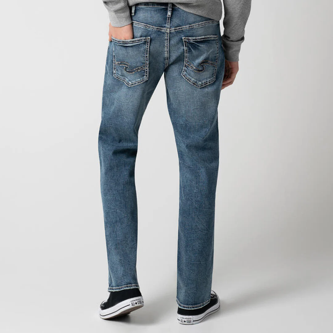 Silver Men’s Jeans Gordie Loose Fit Straight Leg - Image 2