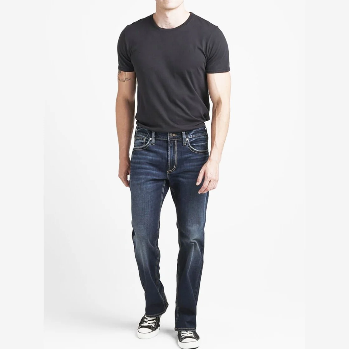 Silver Men’s Jeans Zac Relaxed Fit Straight Leg - Image 2