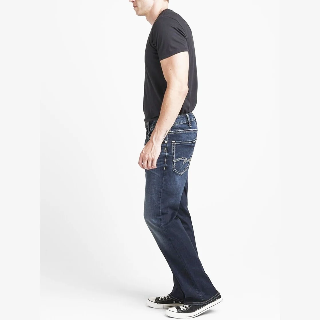 Silver Men’s Jeans Zac Relaxed Fit Straight Leg - Image 3
