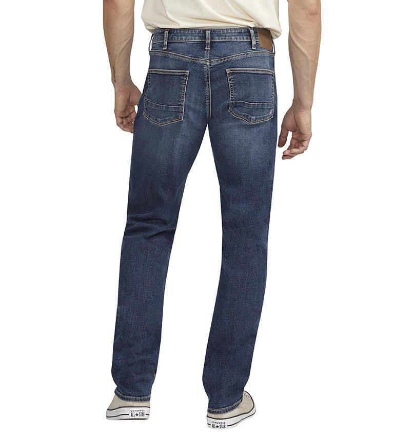 Silver Men's Machray Athletic Fit Straight Leg Jean - Image 2
