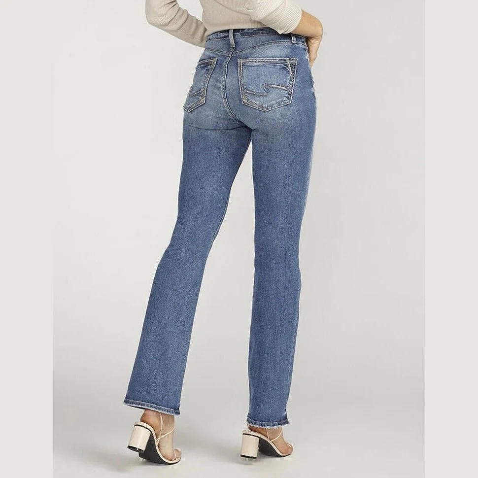 Silver Women’s Avery Slim Boot Jeans-CLEARANCE - Image 2