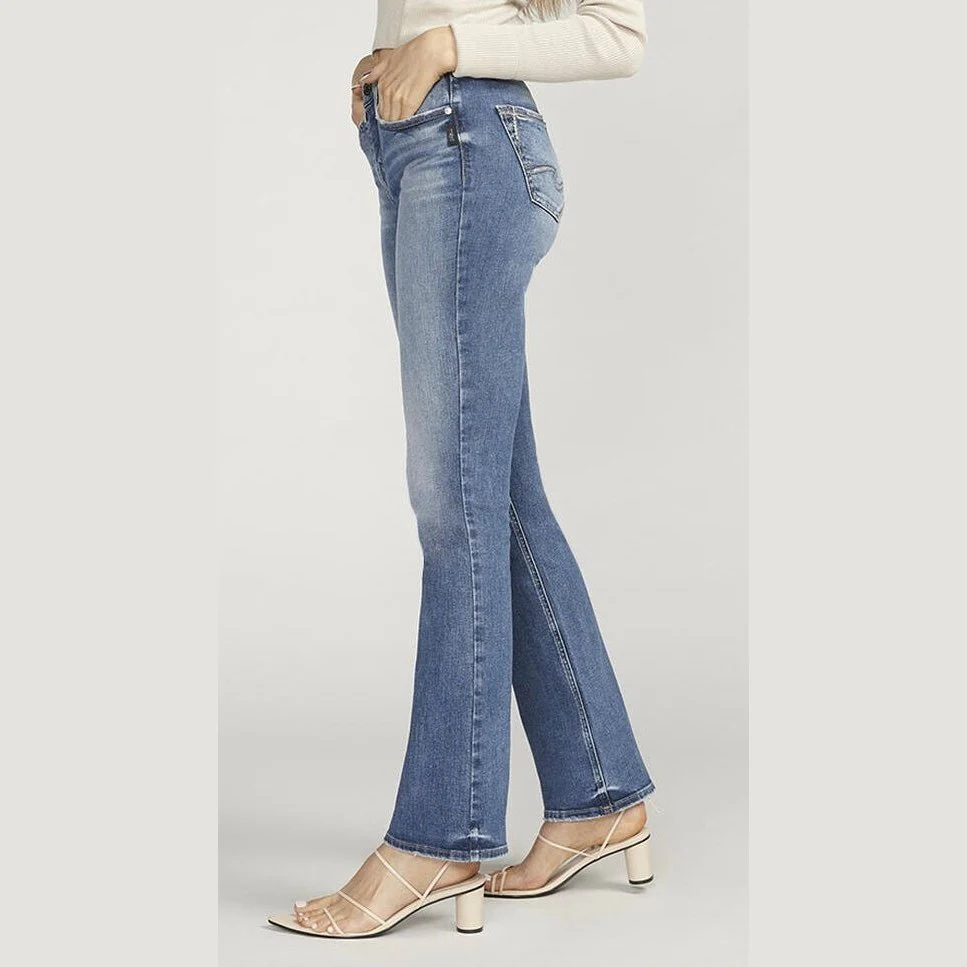 Silver Women’s Avery Slim Boot Jeans-CLEARANCE - Image 3