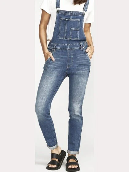 Silver Jeans Women’s Overalls Skinny Leg - Image 11